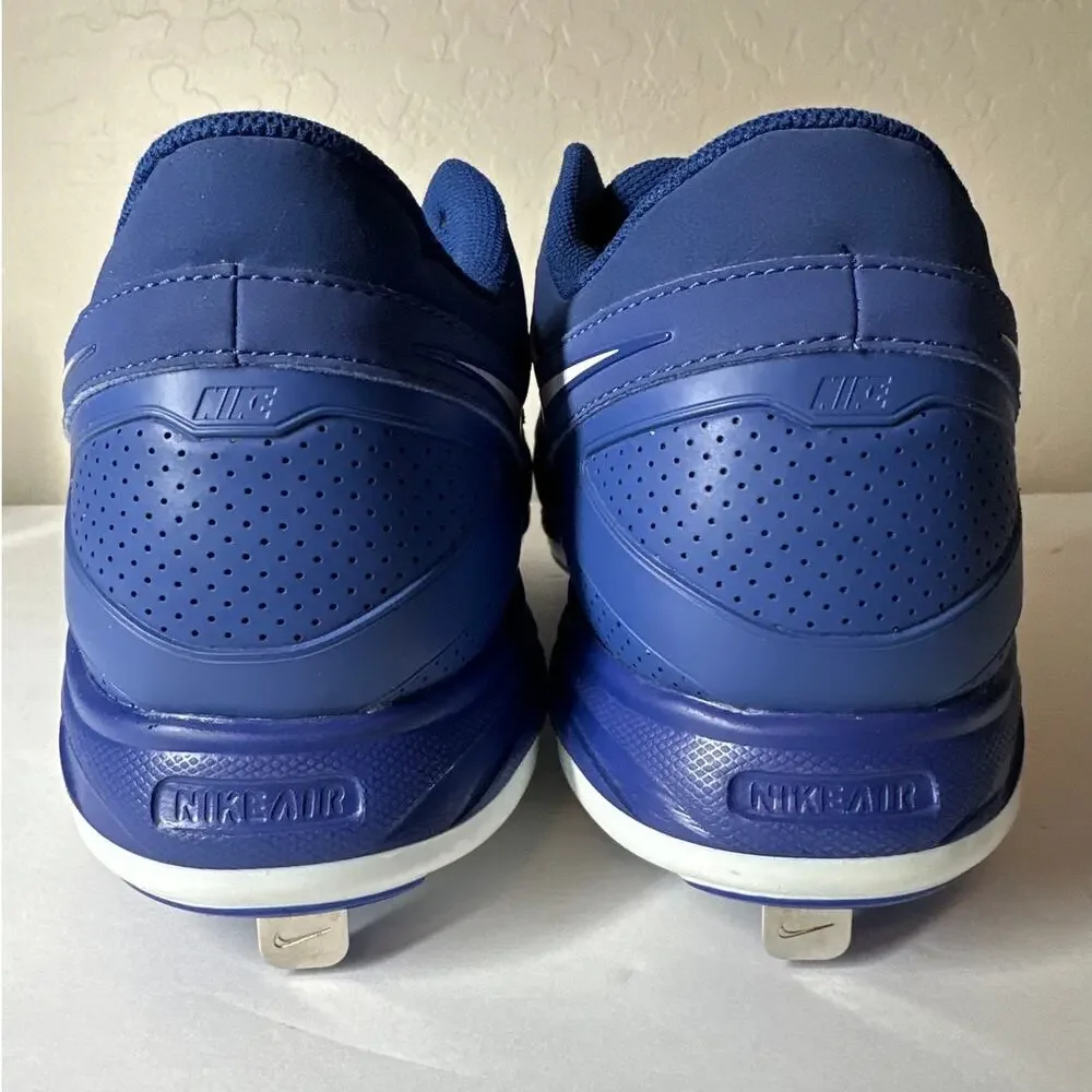 Nike Baseball MVP Pro Metal Cleats Deep Royal Blue 524641-410 Size 14
